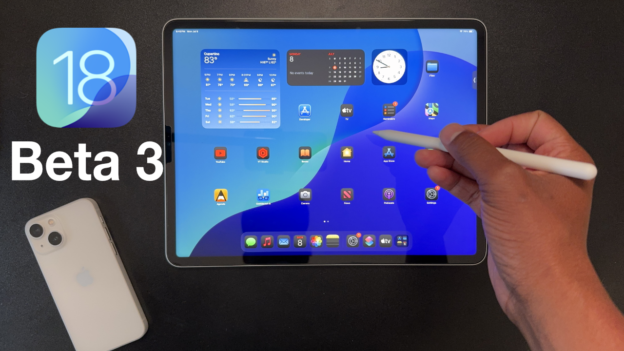 What’s New in iPadOS 18 Beta 3 [Video]