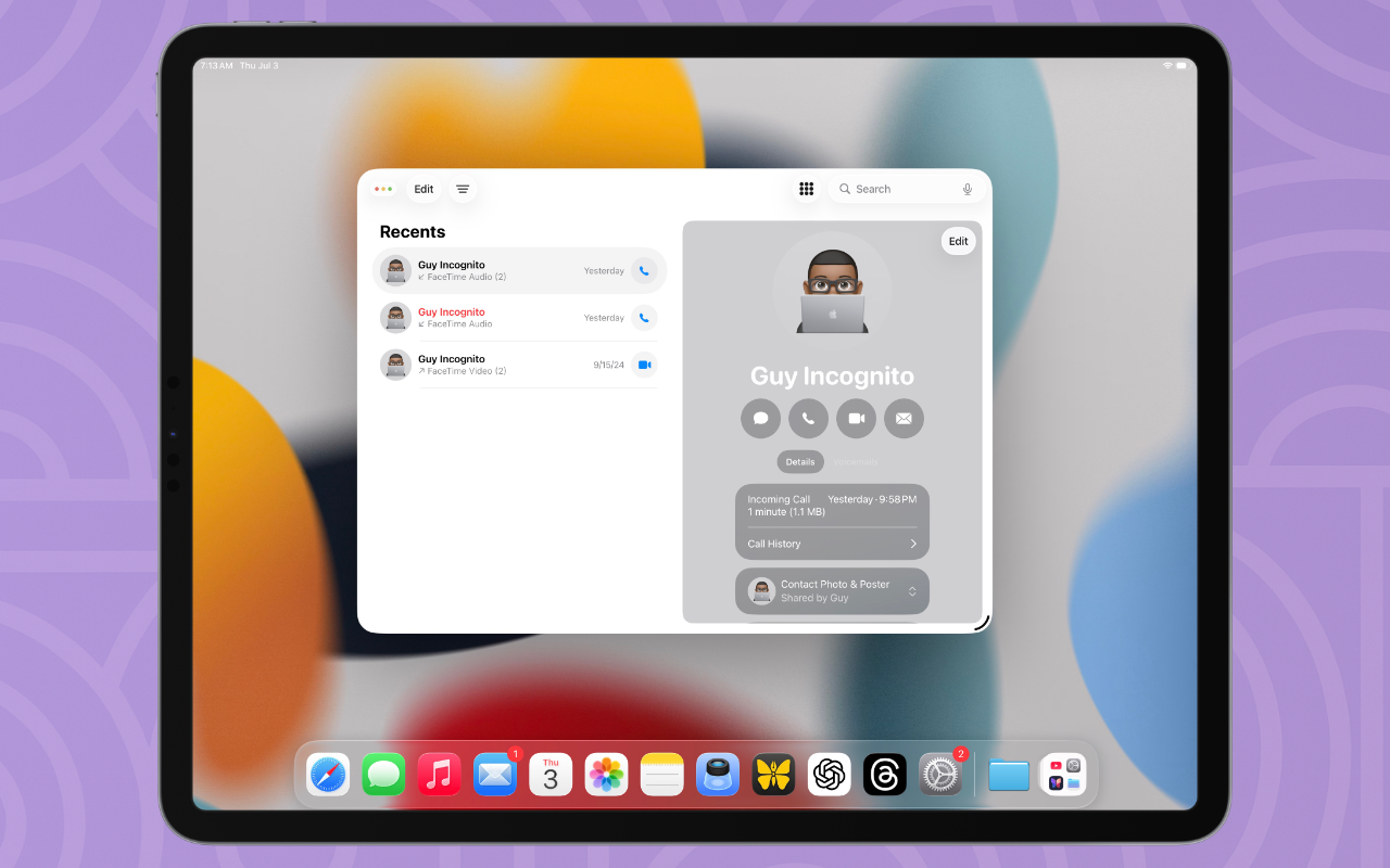 Calling from an iPad? Yep, That’s a Thing in iPadOS 26
