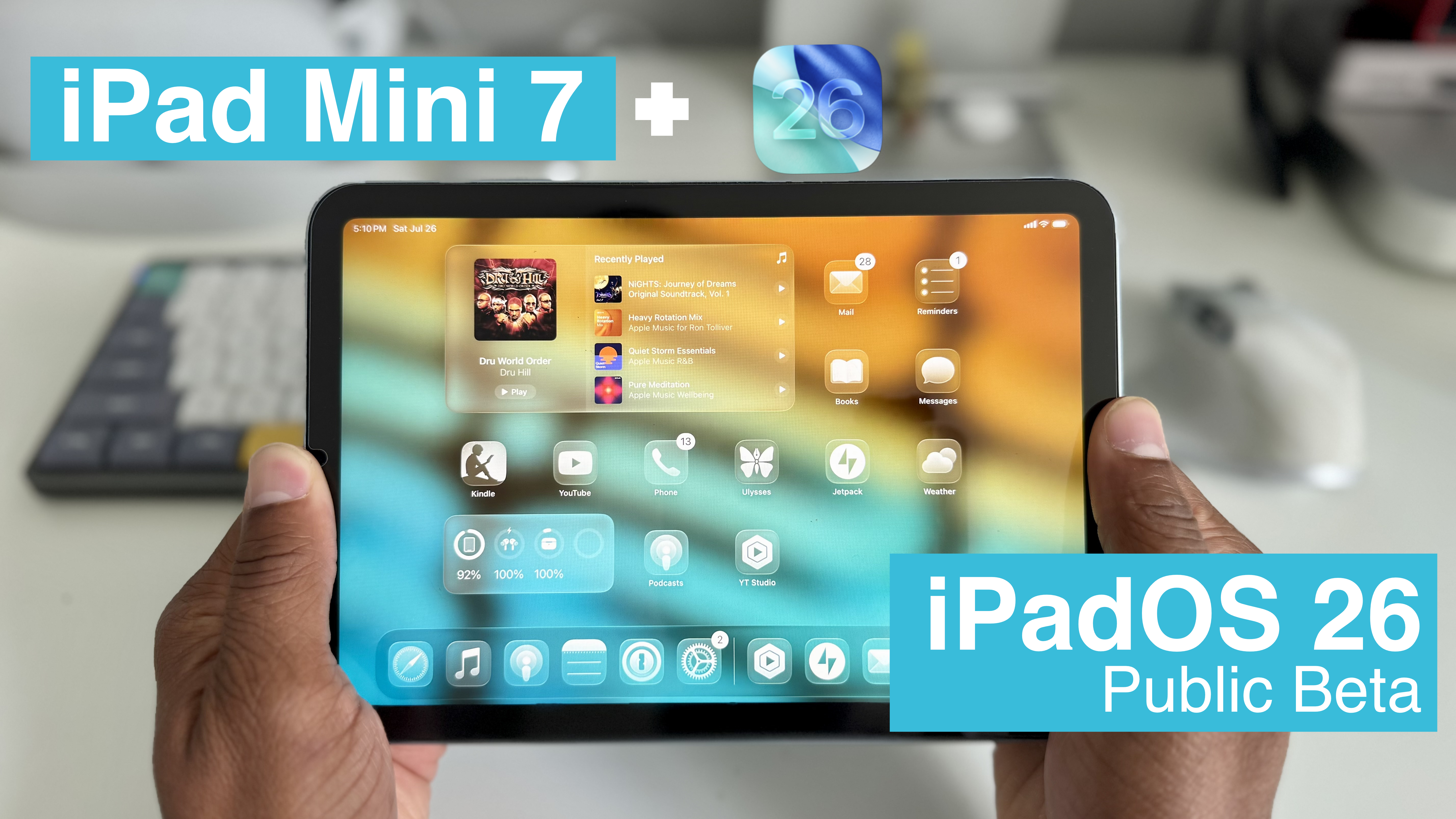 iPad Mini 7 with iPadOS 26: The Mini Pro We’ve Been Waiting For?