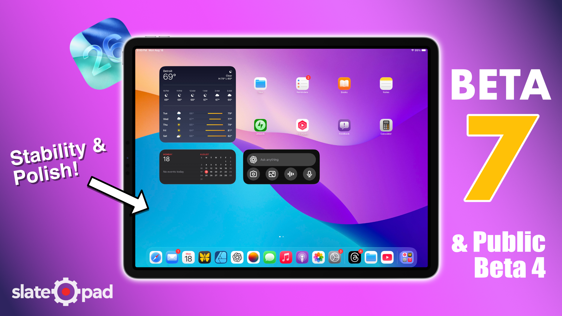 Apple Releases iPadOS 26 Beta 7: What’s New?