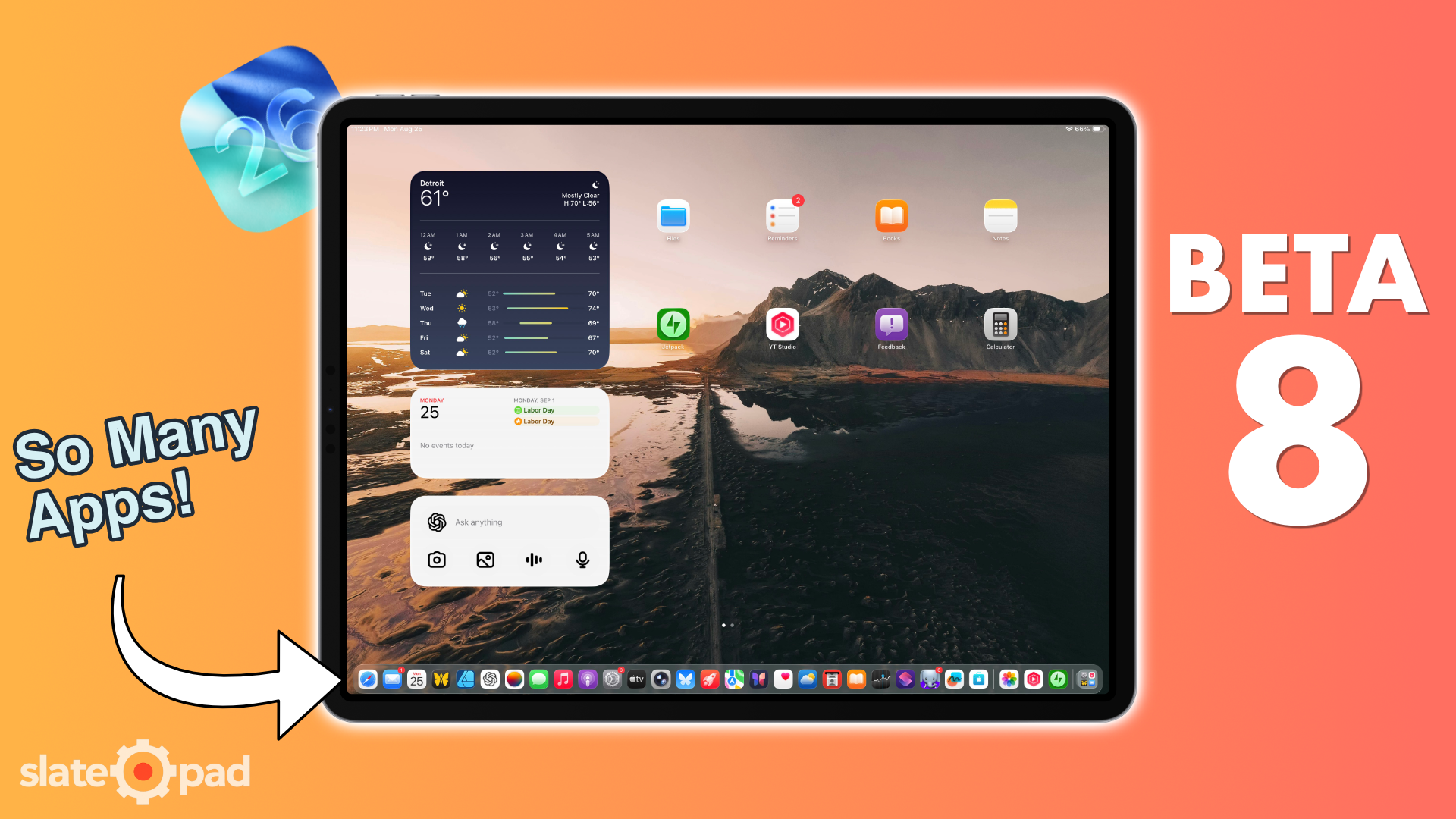 Apple Releases iPadOS 26 Beta 8 & Public Beta 5 With Bug Fixes and Improvements