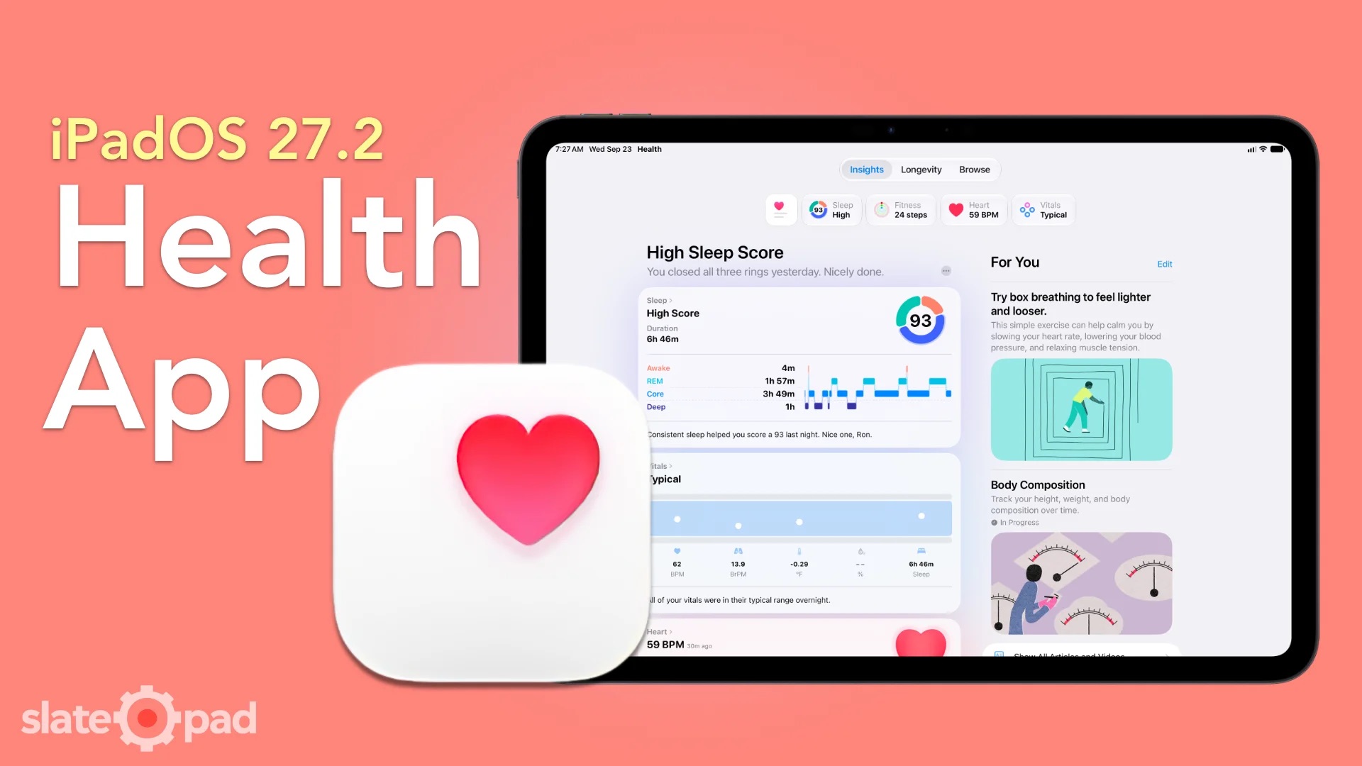 Taking a Look At the Health App in iPadOS 27.2