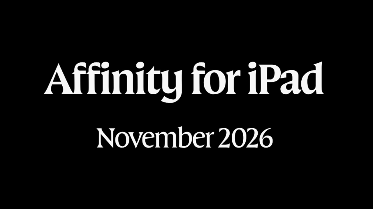 The All-New Affinity for iPadOS Arrives in November